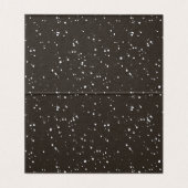 素朴ウィンター結婚マウンテン座席表 名刺 (内部フラット)