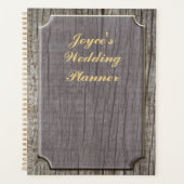 素朴ウェディングプランナー プランナー手帳 (正面)