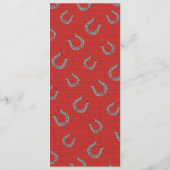 素朴ウエスタン結婚ロデのメニュー メニュー (裏面)