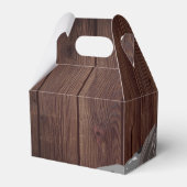 素朴ウッドマウンテン結婚フォレスト フェイバーボックス (裏面サイド)