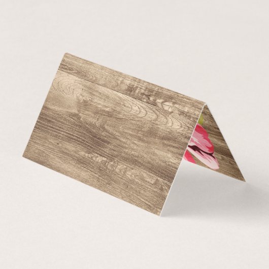 素朴ウッド&ピ絵を描ックスクハイビスカス (裏面)