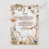 素朴ウードラ結婚ンド エンクロージャーカード (正面)