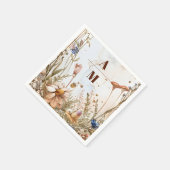 素朴ウードラ結婚ンド スタンダードカクテルナプキン (角)