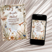 素朴ウードラ結婚ンド 招待状