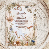 素朴ウードラ結婚ンド 招待状