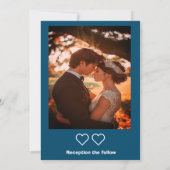 素朴エレガントな花フラットサンキューカード サンキューカード (裏面)