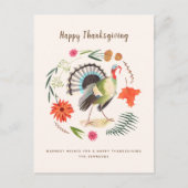 素朴エレガントトルコ感謝植物園 シーズンポストカード (正面)