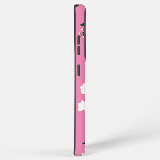 素朴エレガントフローラ SAMSUNG GALAXYケース (右側面)