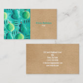 素朴エレガントプロフェッショナル 名刺 (正面/裏面)