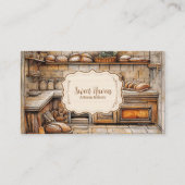 素朴エレガントベーキング 名刺 (正面)