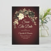 素朴エレガント乾花結婚類 セーブザデート (スタンド正面)