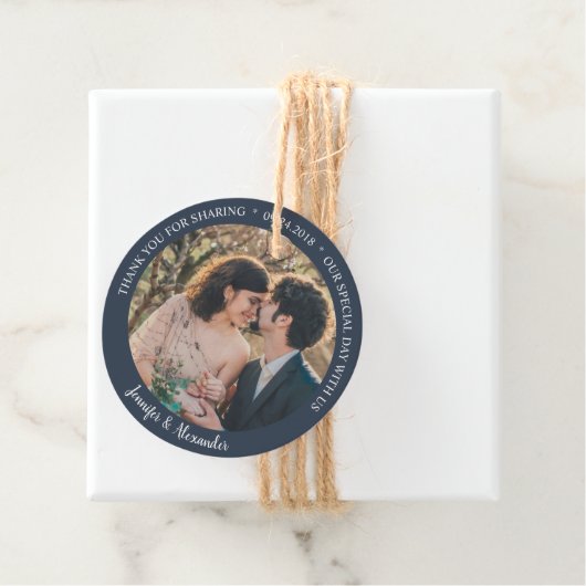 素朴エレガント感謝していの写真を撮った国の結婚式 フェイバータグ (インサイチュ)