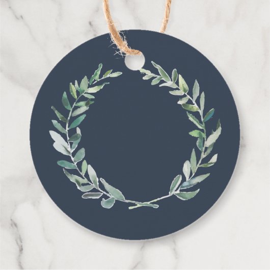 素朴エレガント感謝していの写真を撮った国の結婚式 フェイバータグ (裏面)