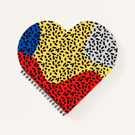 素朴エレガント数々の色 ノートブック (正面)