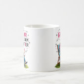 素朴エレガント祖母 コーヒーマグカップ (中央)