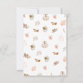 素朴エレガント秋 カード (裏面)