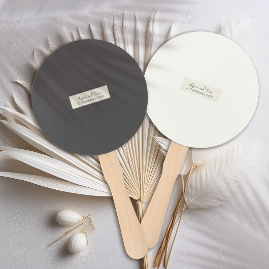 素朴エレガント結婚の ハンドファン