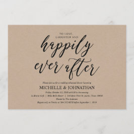 素朴エレガント結婚リハーサル招待状 招待状