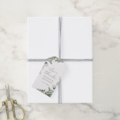 素朴エレガント結婚病 ギフトタグ (より糸付き)