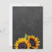 素朴エレガント結婚雑巾 招待状 (裏面)