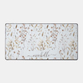 素朴エレガント茶の花離れ類 デスクマット (正面)