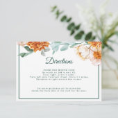 素朴エレガント詳細結婚の エンクロージャーカード (スタンド正面)