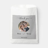 素朴エレガント3Dフローラ結婚写真 フェイバーバッグ (正面)