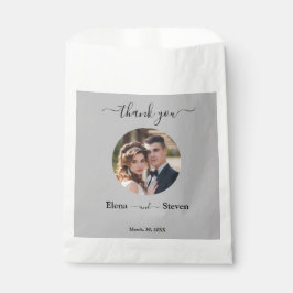 素朴エレガント3Dフローラ結婚写真 フェイバーバッグ