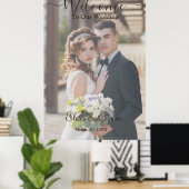 素朴エレガント3Dフローラ結婚 ポスター (ホームオフィス)