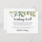 素朴エレガントWishing Wellカード ノートカード (正面/裏面)