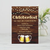 素朴オクトーバーフェストライトビール 招待状 (スタンド正面)
