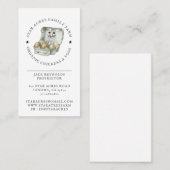 素朴オーガニック鶏卵オーガニック 名刺 (正面/裏面)