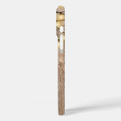 素朴カスタムスクウェア写真アラスカンマラムテパピー Case-Mate iPhoneケース (裏面 / 左)