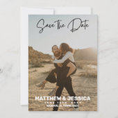 素朴カスタム写真の保存 セーブザデート (正面)