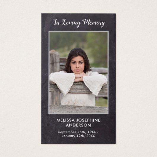 素朴カスタム写真悔やみや弔慰葬儀祈りの言葉カード