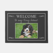 素朴カスタム家へようこそ ドアマット (正面)