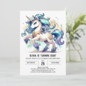 素朴カスタム誕生日 招待状 (スタンド正面)