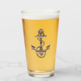 素朴カッコいいな木製いかり+ロープ | タンブラーグラス