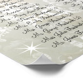 素朴クジャックネイビー素朴ク座席表 ポスター (角)