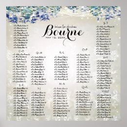 素朴クジャックネイビー素朴ク座席表 ポスター