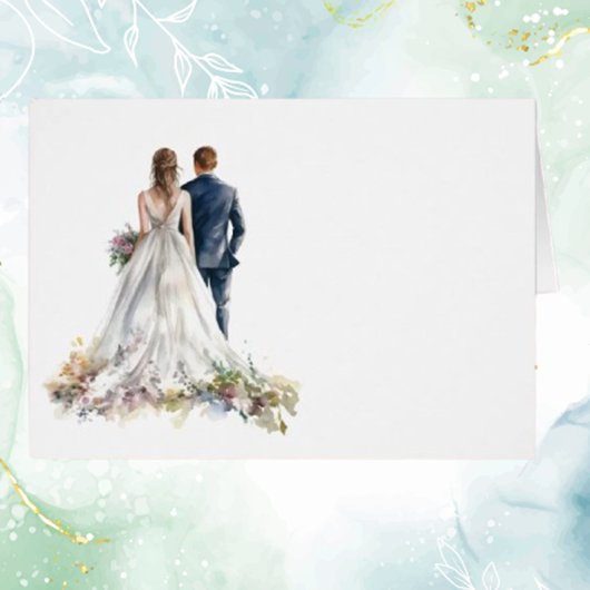 素朴クラシックBohoフローラ結婚のテーブルカード