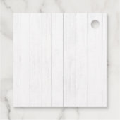 素朴クリスマスのトナカイオーナメント |木材 フェイバータグ (裏面)