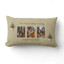 素朴クリスマスの木の写真パーソナライズされた3