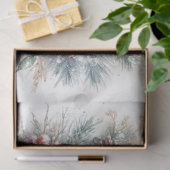 素朴クリスマスの水の色の深紅色を切り離す 薄葉紙 (ギフト)