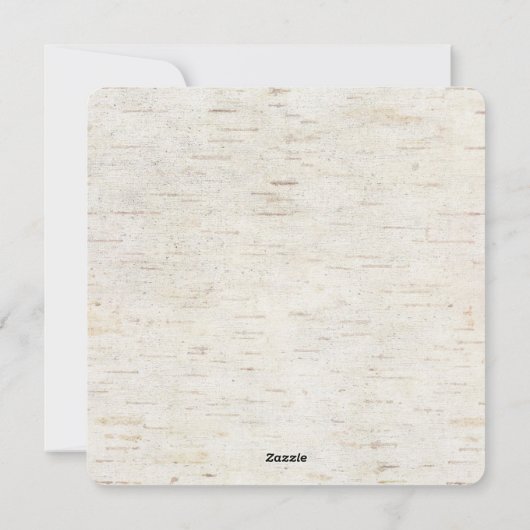 素朴クリスマスの緑の果実の写真の休日 シーズンカード (裏面)