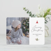 素朴クリスマスカード シーズンカード (スタンド正面)