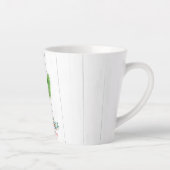 素朴クリスマスサボテン カフェラテマグ (右)