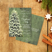 素朴クリスマスツリーグリーンホリデーパーティバジェット