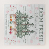 素朴クリスマスツリーズ ジグソーパズル (横)