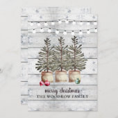 素朴クリスマスツリー (正面/裏面)